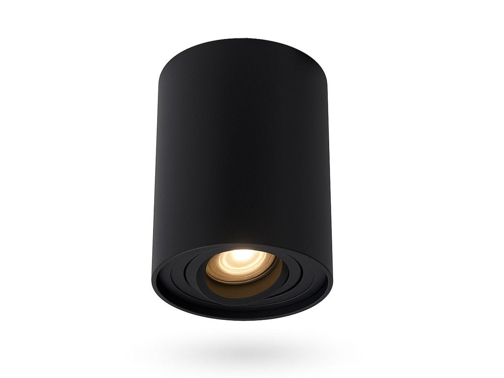 Moderne opbouwspot GU10 rond 125mm