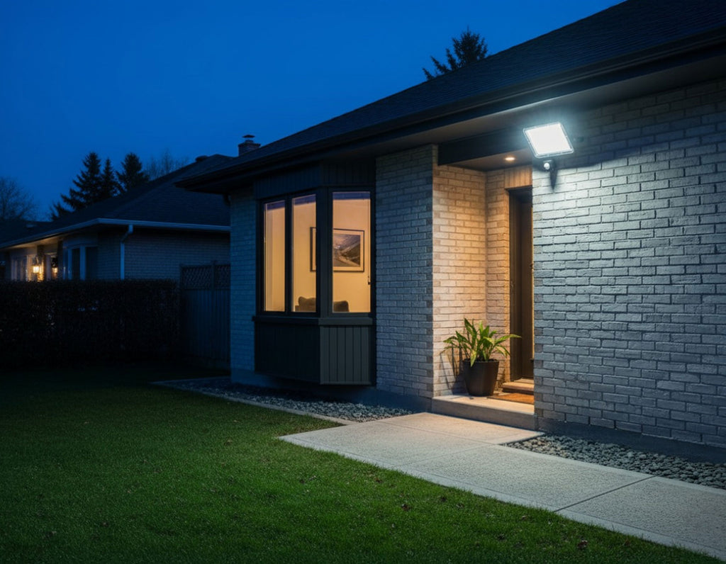 50W 5000K LED Breedstralers Wandverlichting met Sensor en Lens Waterdicht