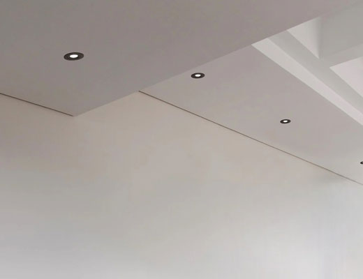 4.9W LED Inbouwspot mat zwart 3000K warm wit