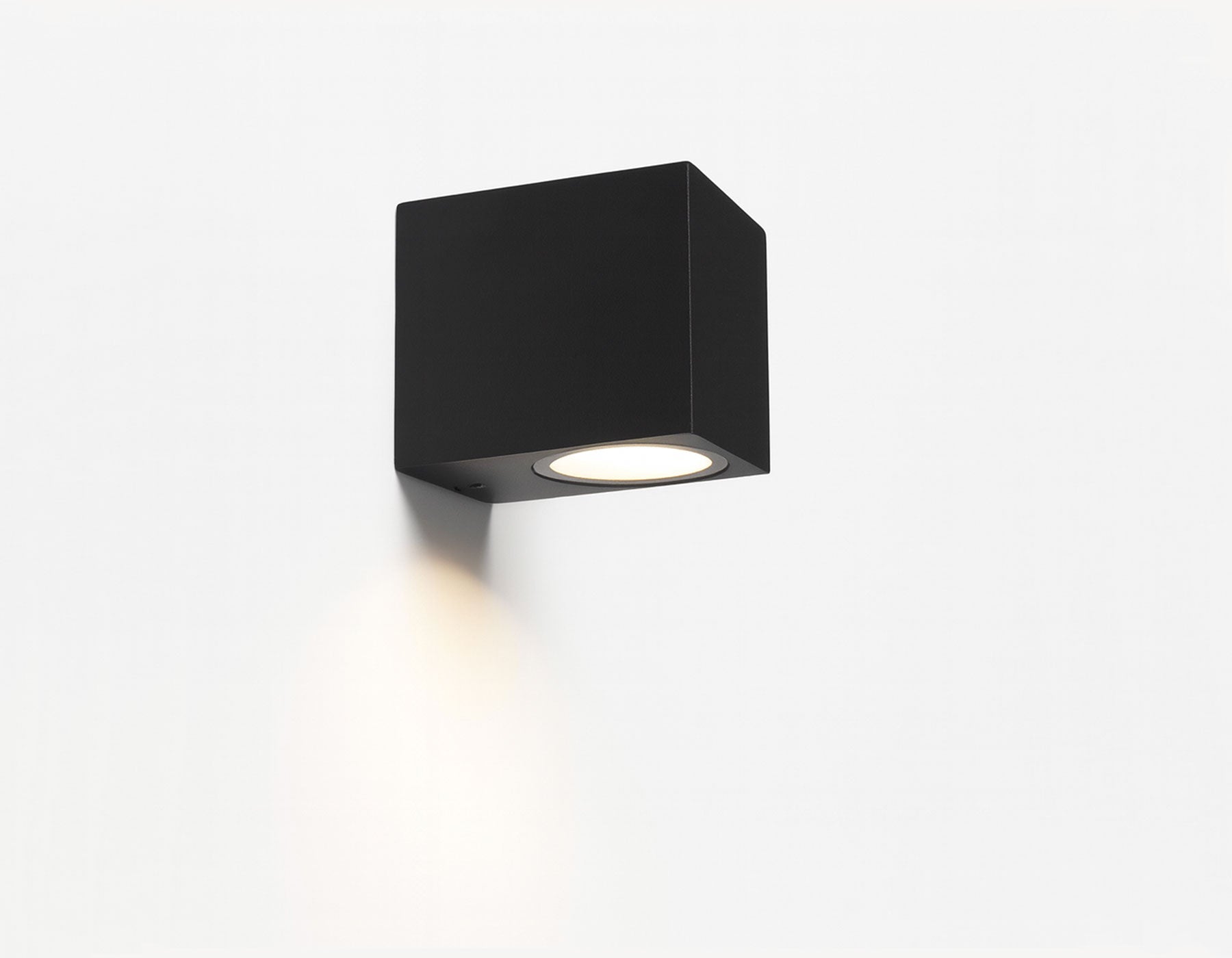 Wandverlichting mono rechthoekig wit