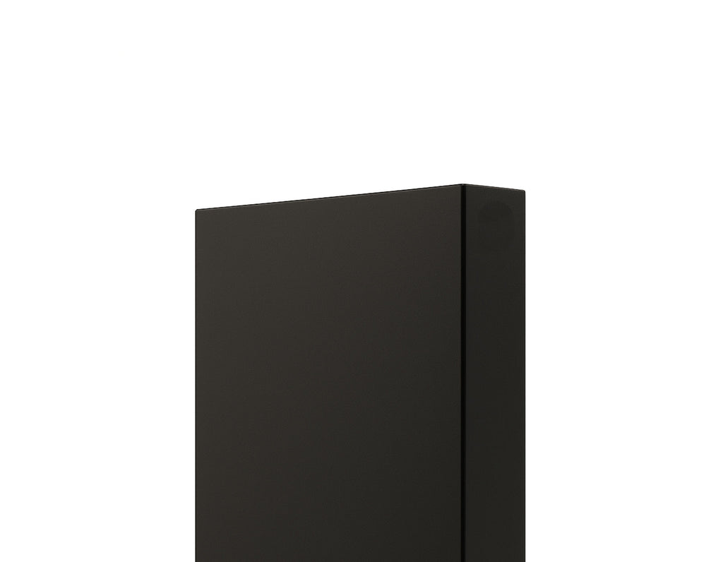 Moderne design verwarming Plano mat zwart 60