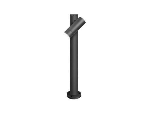 Garden lighting standing round 60cm black