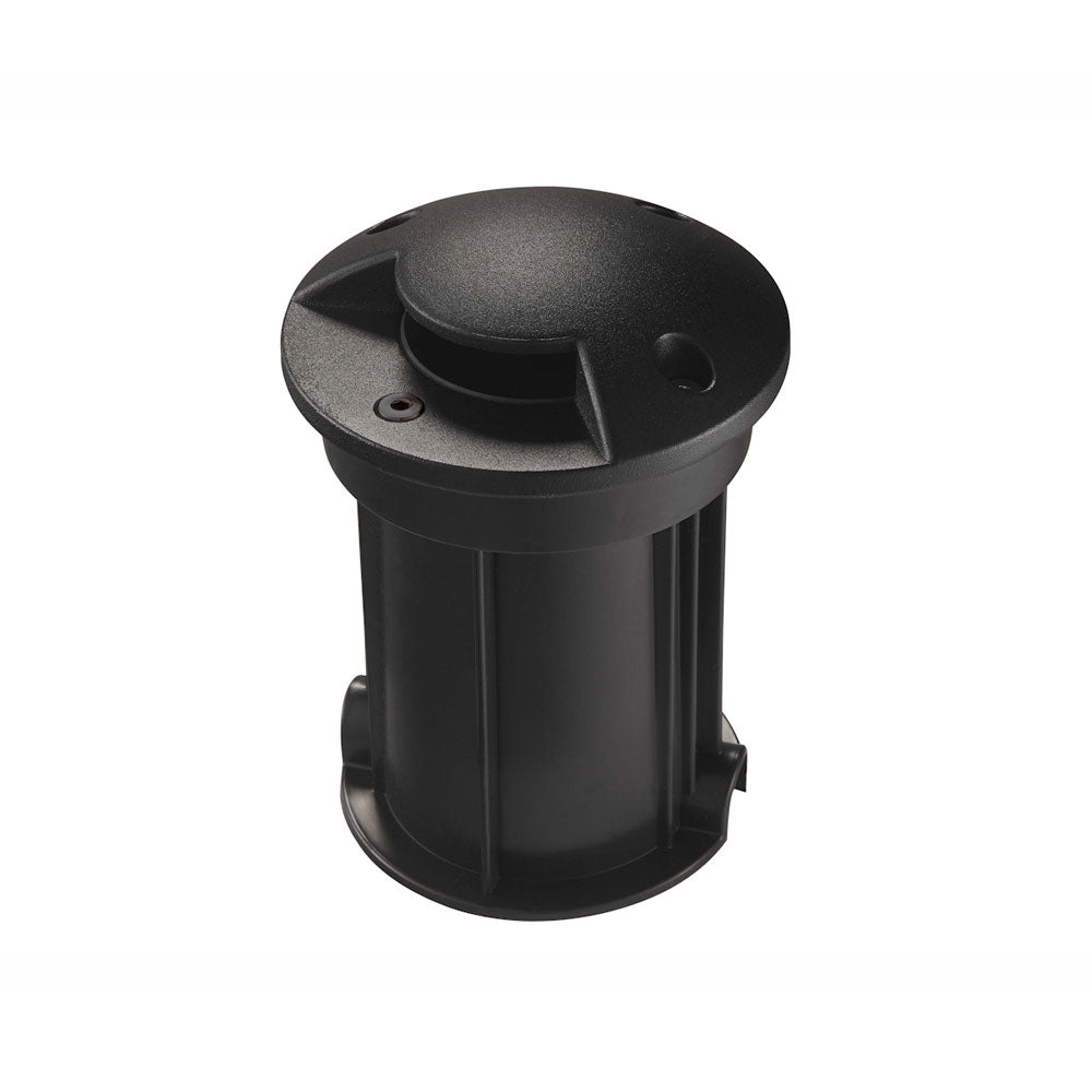 Design Grondspot Gu10 fitting rond zand zwart enkel tuinverlichting waterdicht