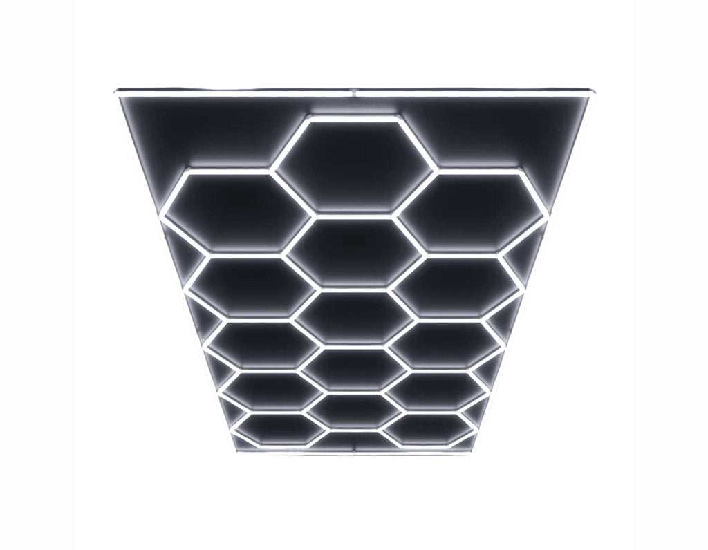 Hexagon set plafondlamp 720W Bijenkorf LED verlichting