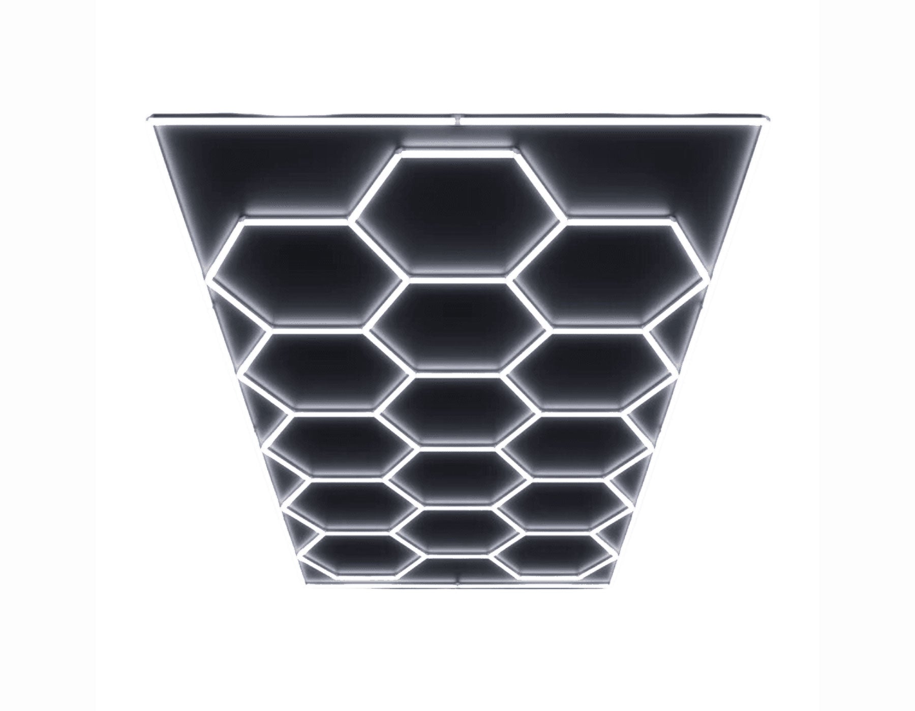 Hexagon set plafondlamp 720W Bijenklorf LED verlichting