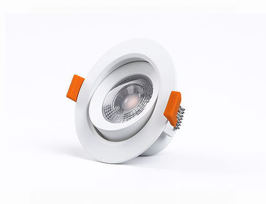 4.9W LED Inbouwspot mat wit 3000K warm wit