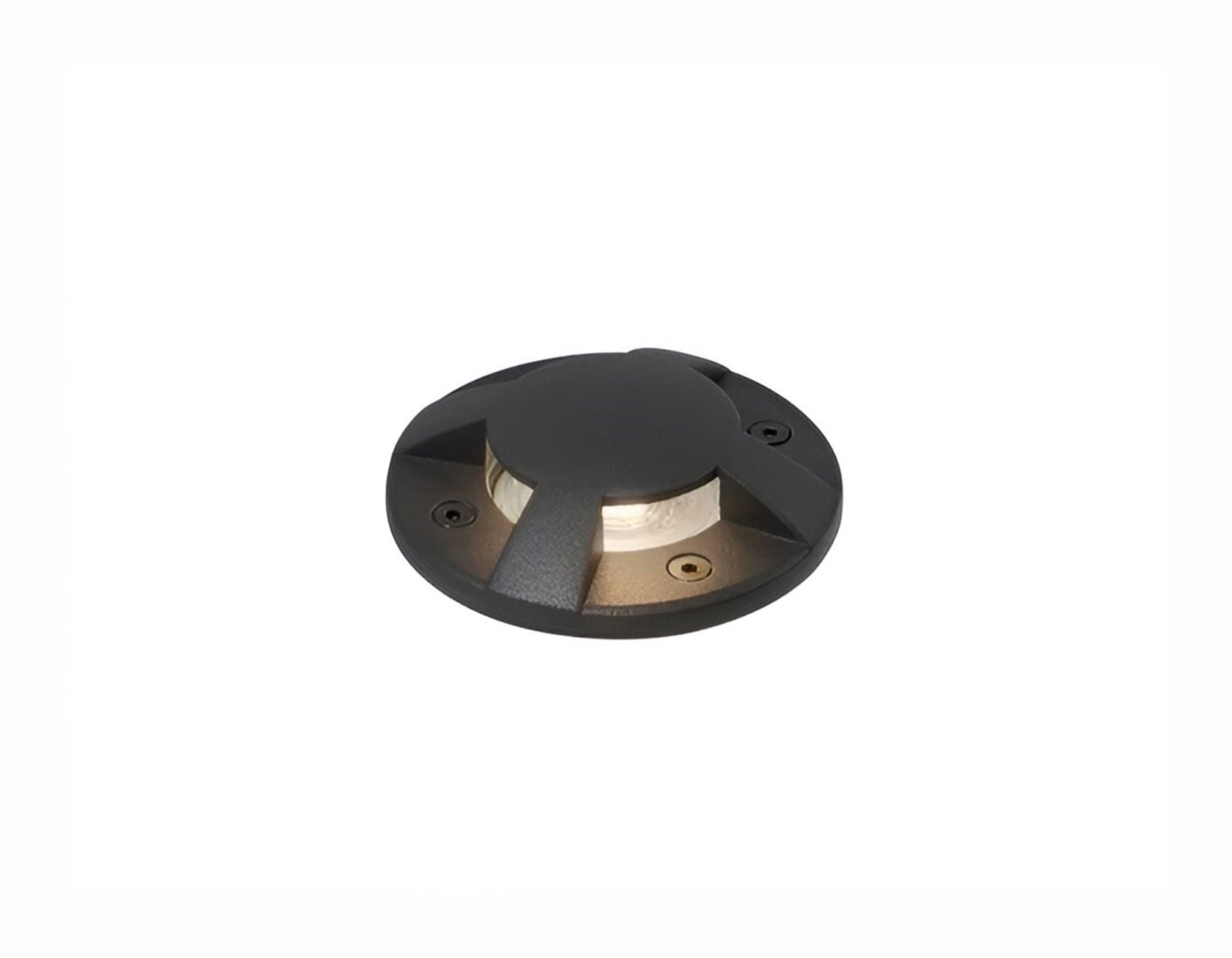 Design Grondspot Gu10 fitting rond zand zwart tuinverlichting waterdicht