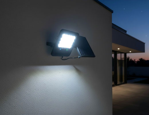 Solar LED Breedstraler met Afstandsbediening Tuinverlichting