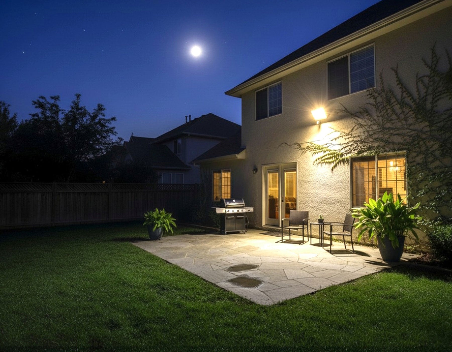 50W 3000K LED Breedstralers Wandverlichting met Sensor en Lens Waterdicht