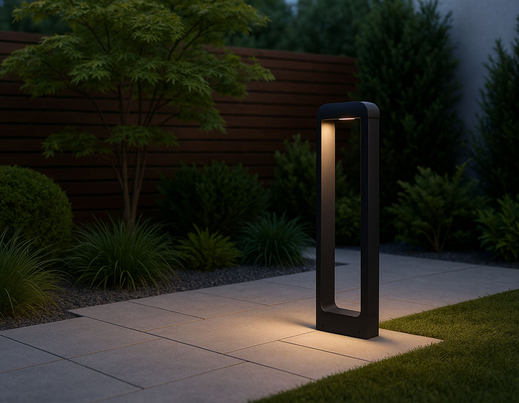 Tuinverlichting Staand rechthoekig 60cm zwart