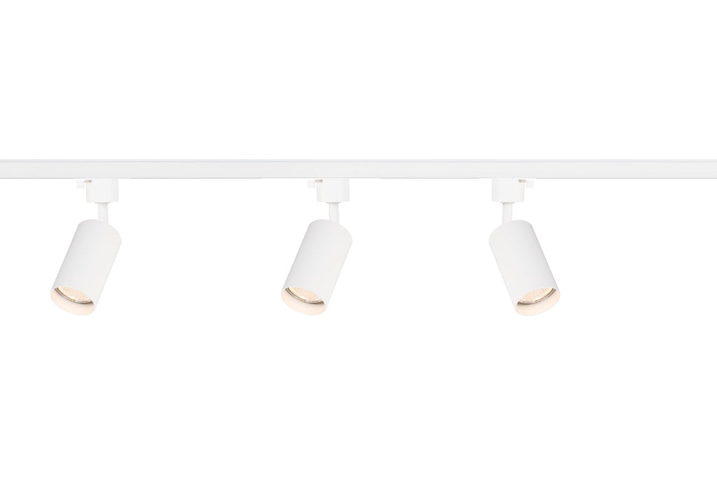 Modern railspot GU10 wit