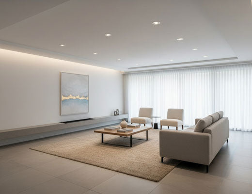 4.9W LED Inbouwspot mat wit 4000K neutraal wit