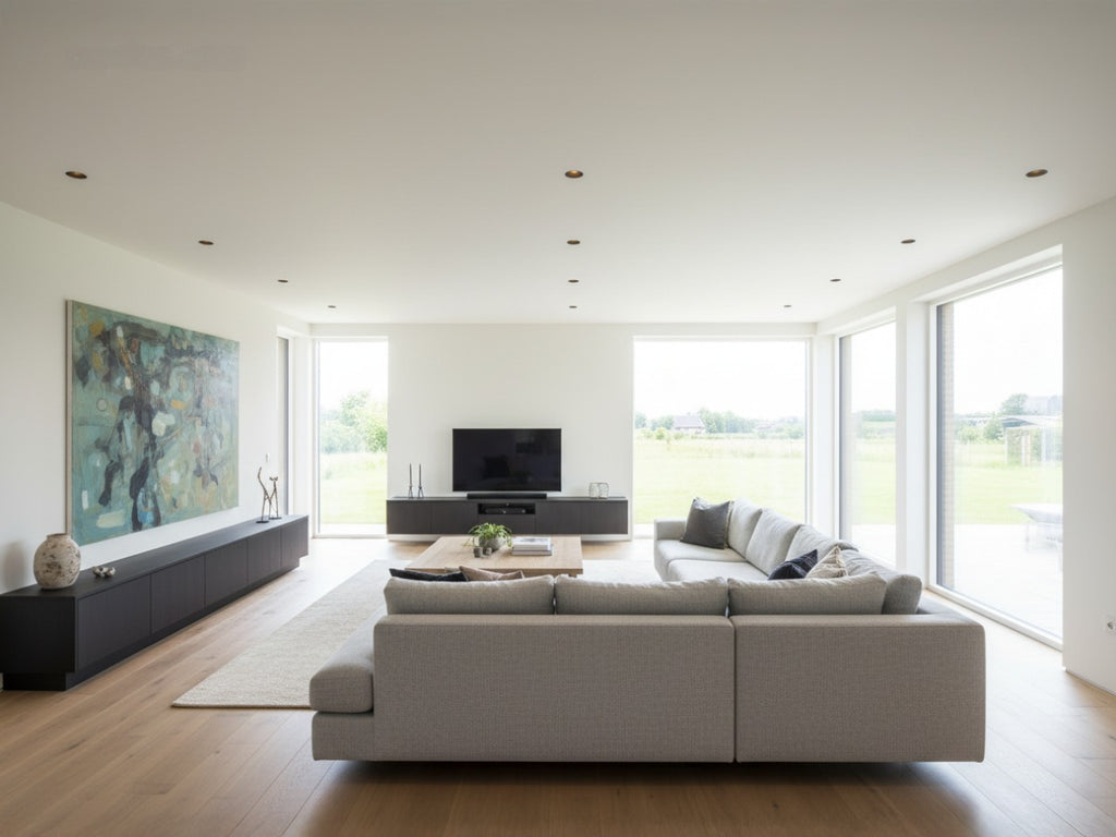 Inbouwspot rond wit/zwart