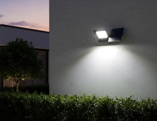 Solar LED Breedstraler met Afstandsbediening Tuinverlichting