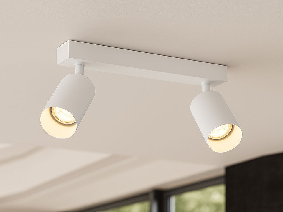 Moderne opbouwspot duo 300mm