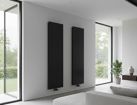 Moderne design verwarming mat zwart 50